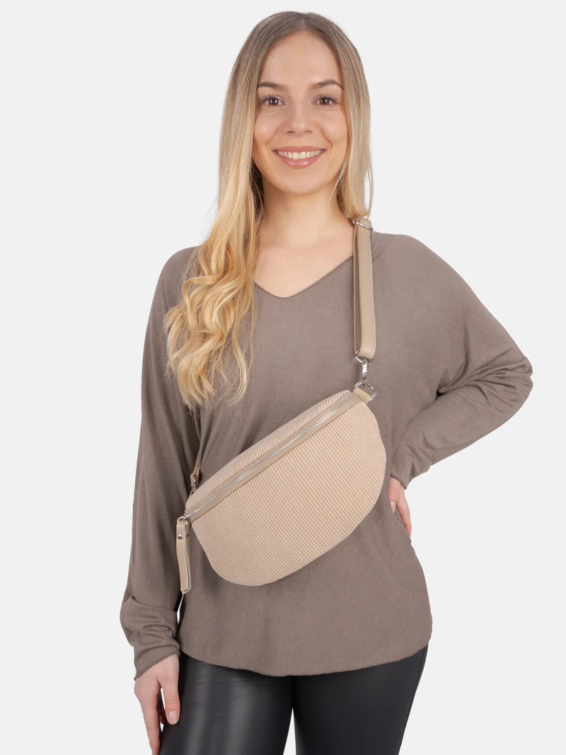 Cord Umhängetasche Crossbody Bag - Kimiko